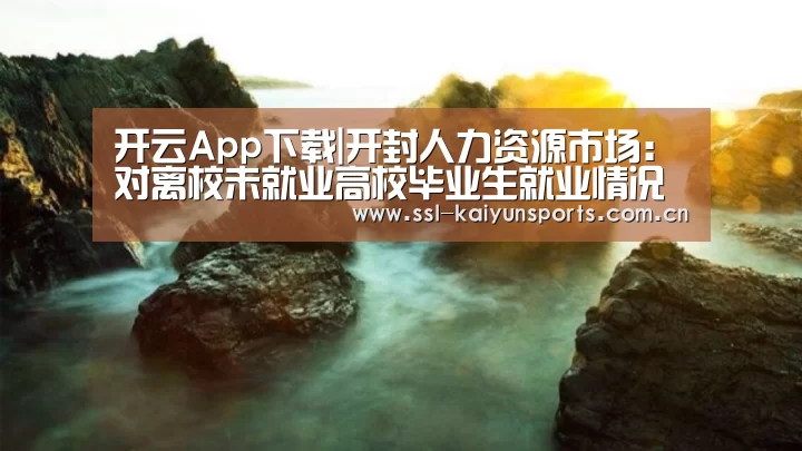 开云App下载|开封人力资源市场:对离校未就业高校毕业生就业情况开展调查(图2) 开云App下载